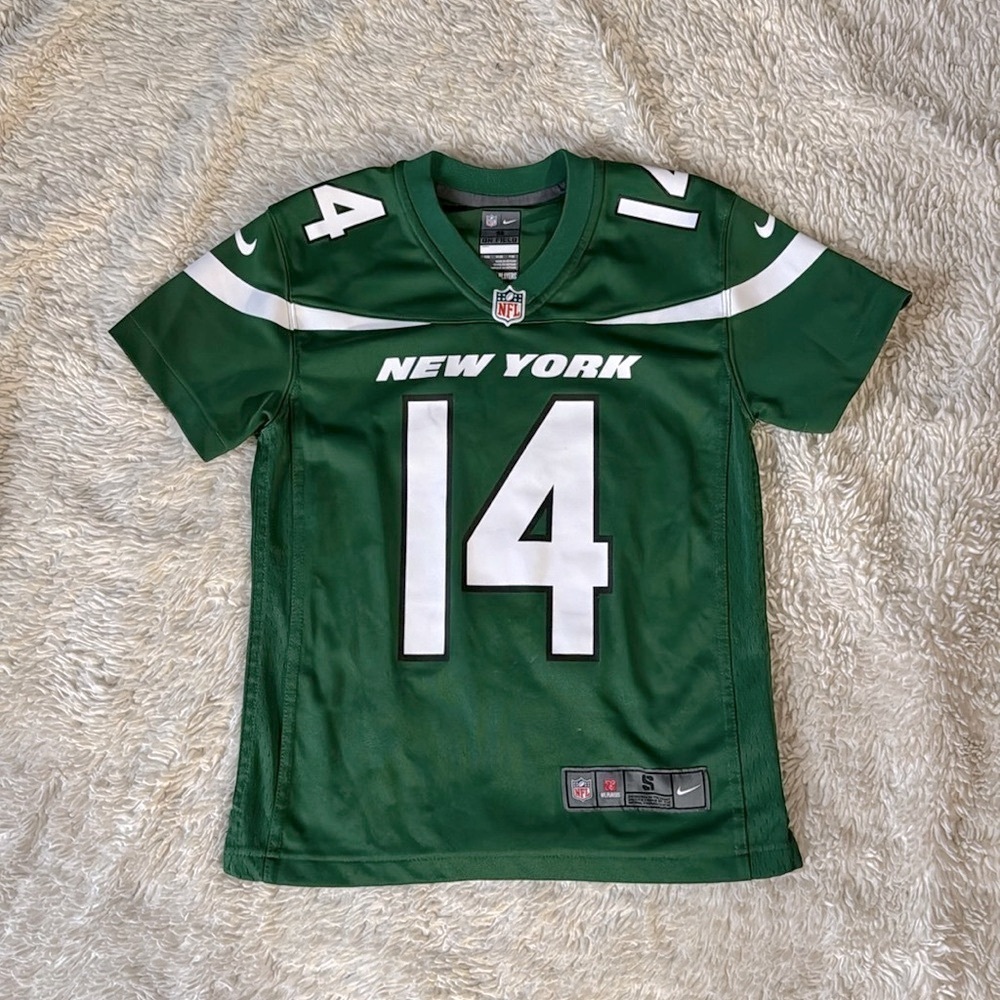 Youth New York Jets Sam Darnold Nike Gotham Green Game Jersey size S(8)
